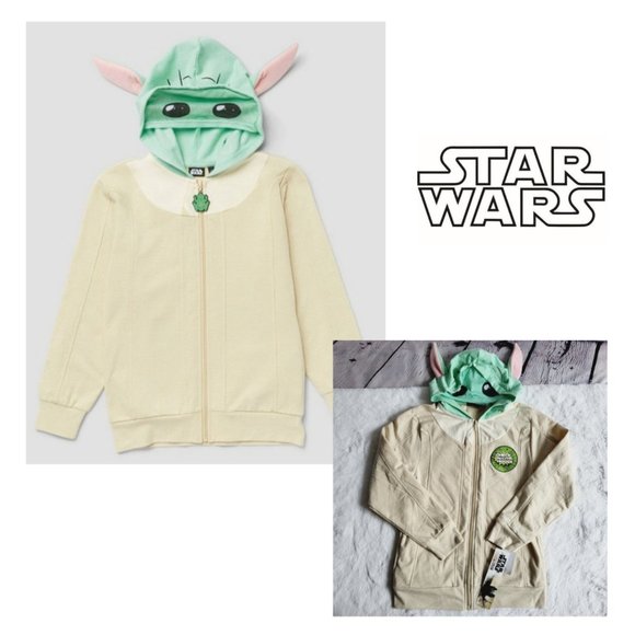 Star Wars Other - Boys' Star Wars: the Mandalorian Grogu Cosplay Sweatshirt, 3KIDT-AK